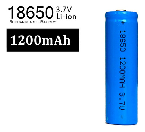 Pila Bateria Recargable 18650 Litio-ion 1200mah 3.7v