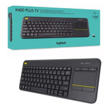 Teclado Sem Fio Logitech K400 Plus Qwerty Português Brasil 