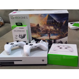 Xbox One S 1t Usado Em Ótima Conservação!2 Controles 