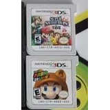 Duo Mario / Smash Bros Nintendo 3ds Originales