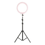 Aro De Luz Led 30cm + Trípode 210cm Maquillaje Fotos Videos