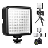 Mini Iluminador Led Portatil P/ Câmera Luz Painel Foto Video