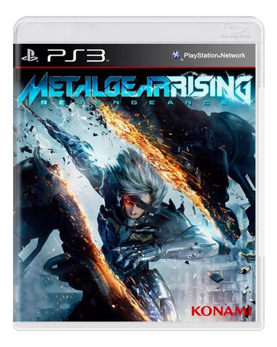 Jogo Metal Gear Rising Revengence Ps3 Lacrado