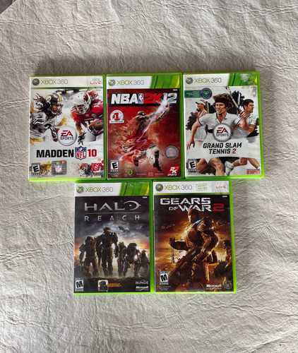 Lote De Videojuegos Xbox 360 Físicos Originales. Son 5