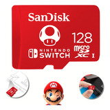 Tarjeta De Memoria Sandisk Nintendo Switch 128gb