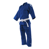 Kimono Judo Infantil adidas Trançado Azul J250