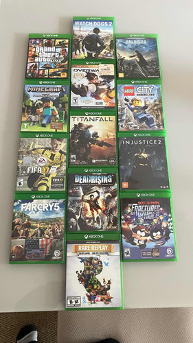 Lote Com 13 Jogos De Xbox One