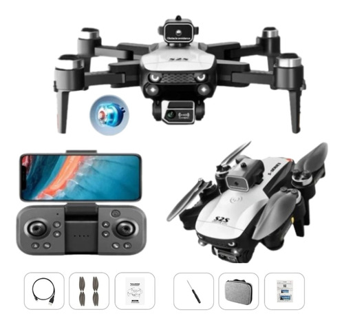 Drone Mini S2s Pro Max Duas Cameras Hd Motor Brushess 1 Bat.