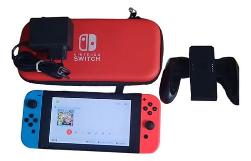 Nintendo Switch V2 Con Super Smash Bros Ultimate Usado Leer 
