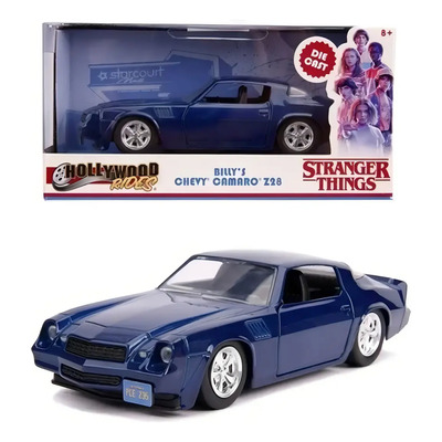 Camaro Z28 Miniatura 1:32 Jada de Billy Stranger Things Metal | Envío gratis