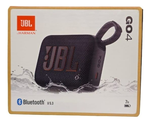 Caixa De Som Jbl Go 4 Preta Festa Com Nota Fiscal