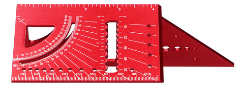 Regla De Medición De Tamaño Cuadrado Para Carpintería, Aleac
