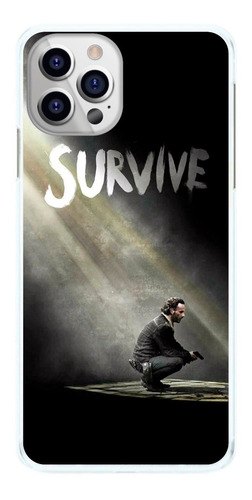 Capinha The Walking Dead Survive Rick Capa De Celular
