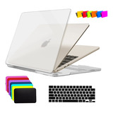 Kit Case Macbook Pro 14 M1 M2 M3 + Neoprene Protetor Teclado