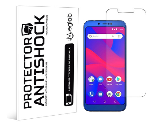 Protector Pantalla Antishock Para Blu Studio Mega 2018