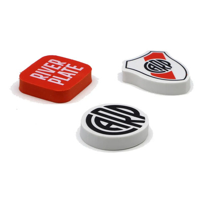 Goma De Borrar Wero River Plate 4x5x1cm Diseño Para Aficionados Futbol | MercadoLibre
