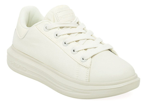 Zapatillas Head Plataforma Canvas Paris Blanco Jj deportes