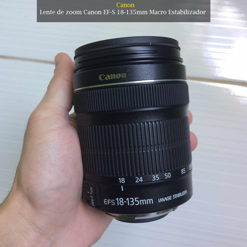 Lente Canon Efs 18-135mm  Stm Estado De Nova