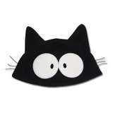 Gorro De Felpa De Gato Takkun De Flcl, Negro