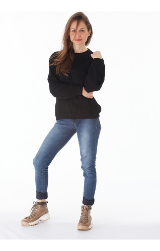 Sweaters Mujer Ultima Moda Chelsea Market Liviana Elastizado