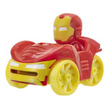 Carrinho Mini Veículos 10cm - Homem De Ferro - Spidey Marvel