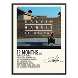 Cuadros Decorativos Calvin Harris Álbum Music Tracklist Firm