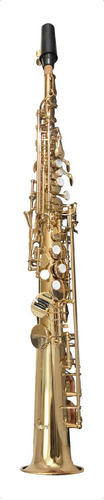 Saxofon Soprano Century Cnsx004 Recto Sib Dorado T-400r