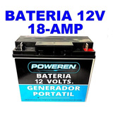 Batería Para Generador De Luz 12volts 18amp Planta De Luz