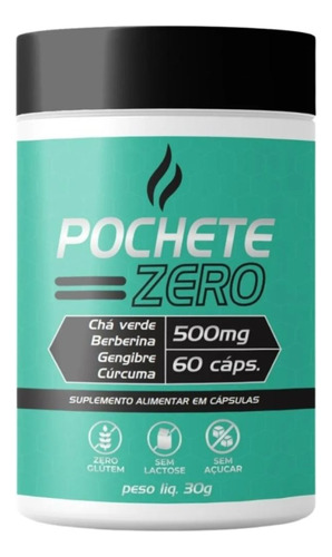 Pochete Zero 60caps - 500mg (perfeita Alquimia)