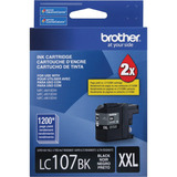 Tinta Brother Lc107bk Negro  Súper Alto Rendimiento