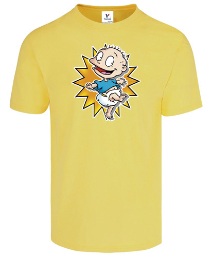 Playera Amarilla De  Tommy Rugrats A541