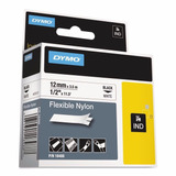 Etiqueta Impresora 9 X 3,5mm Nylon Blanco Letra Negra L25