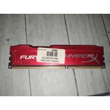 Memoria Ram Hyperx Fury Dimm 4gb Ddr3 1866 Kingston