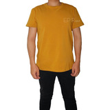 Camiseta Básica Algodón Hombre Cuello Redondo Manga Corta