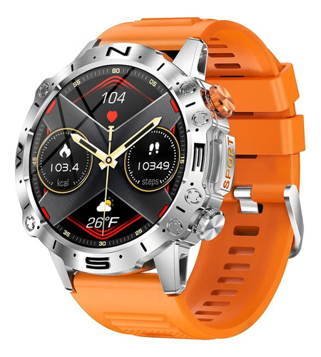  Smartwatch Reloj Inteligente K59 Táctico Militar Amoled*