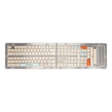 Teclas De Teclado Naranja Azul Beige 128 Teclas Pbt Theme Xd