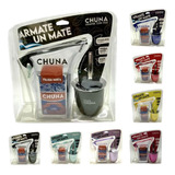 Set Armate Un Mate Chuna Mate Acero + Yerba + Yerbera Regalo