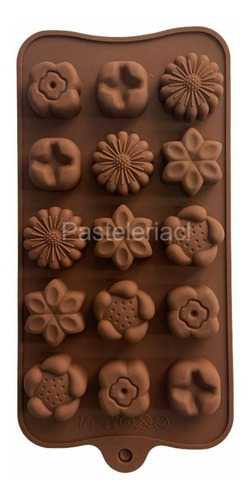 Moldes De Chocolate Moldes Chocolate Silicona 5 Flores N1