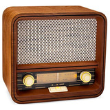 Clearclick Classic Vintage Retro Style Radio Am / Fm Con Blu