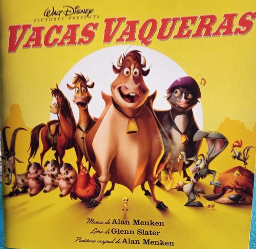 Cd Walt Disney  Vacas Vaqueras 