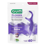 Gum Flossers Ultra Deslizante Mango De 40u Magistral Lacroze