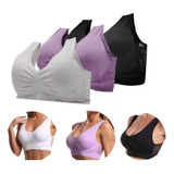 3 Peças De Blusa Feminina De Ginástica De Alto Suporte