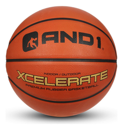 And1 Xcelerate - Pelota De Baloncesto De Goma (inflada O Des