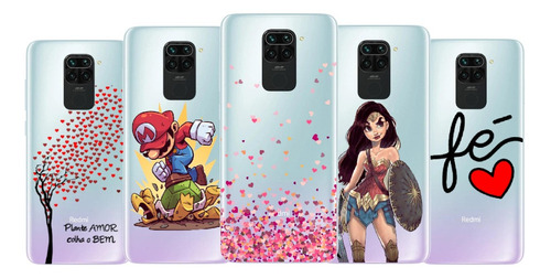 Capa Capinha Para Redmi Note 9s Personalizada + Pelicula 3d