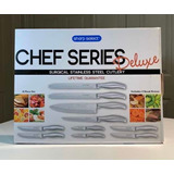 Set De 10 Cuchillos Para Chef Sharp Select