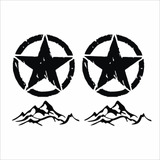 Jeep Renegade Calco Estrellas + Montañas Calcos, Ploteo