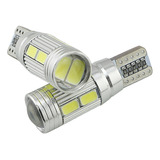 Led T10 Lupa Canbus Pellizco Libre De Error