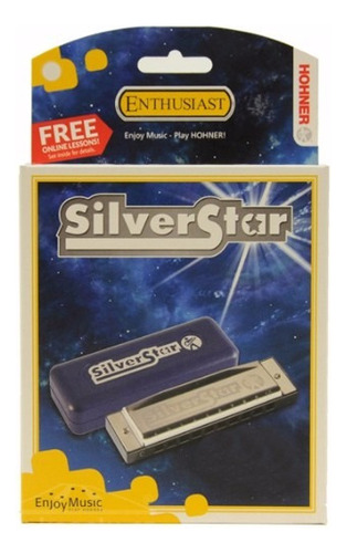 Hohner Armonica Silver Star Tono Sol M50408xs
