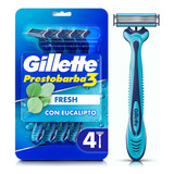 Rastrillo Gillette Prestobarba3 Fresh 4 Unidades