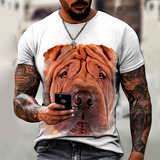 Camisa Camiseta Cachorro Shar-pei 1